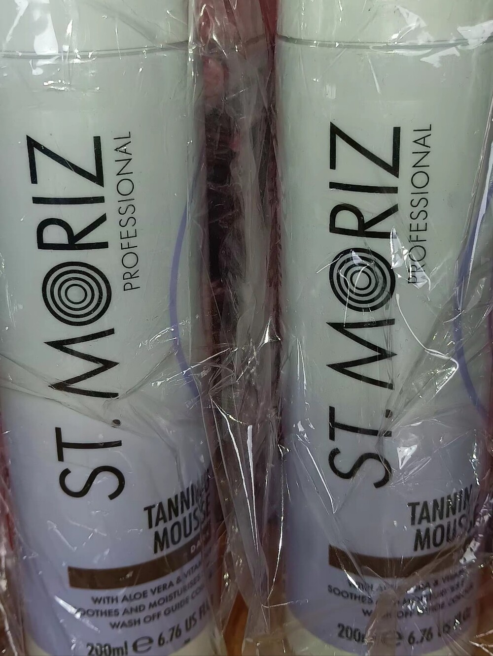 2pk St. Moriz Professional Tanning Mousse - White/Brown